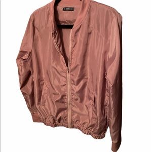 SHEIN Pink Windbreaker
